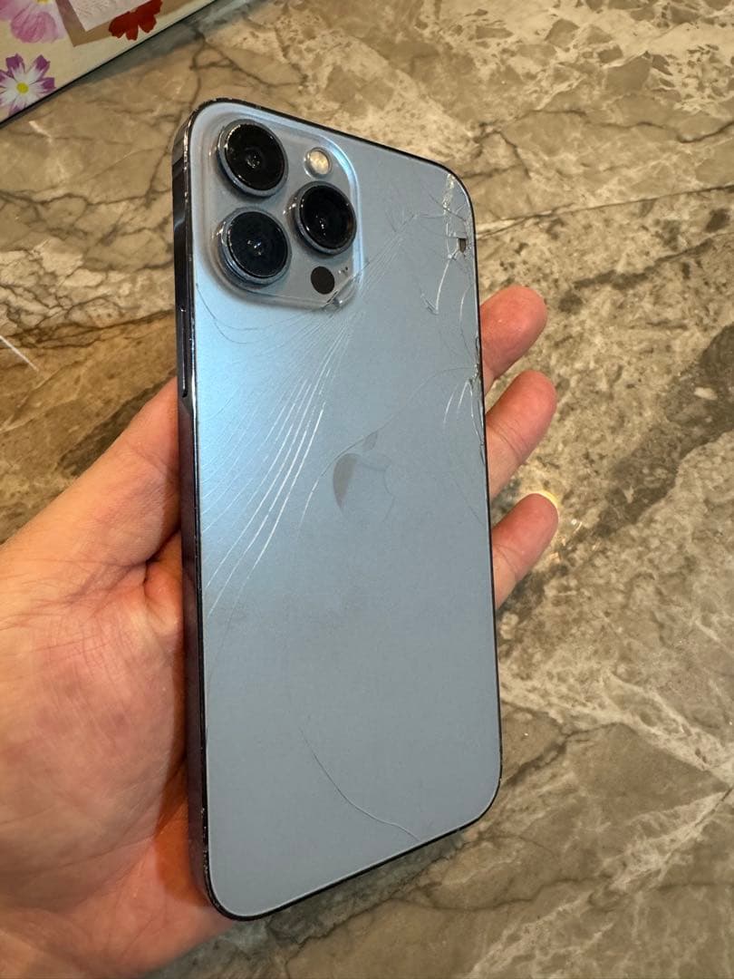 ［割れ有］Apple iPhone 13 Pro max 本体