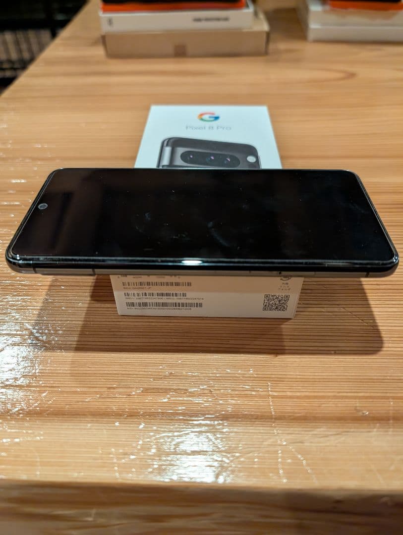 B*a様 美品 Google Pixel 8 Pro 本体 Obsidian 5