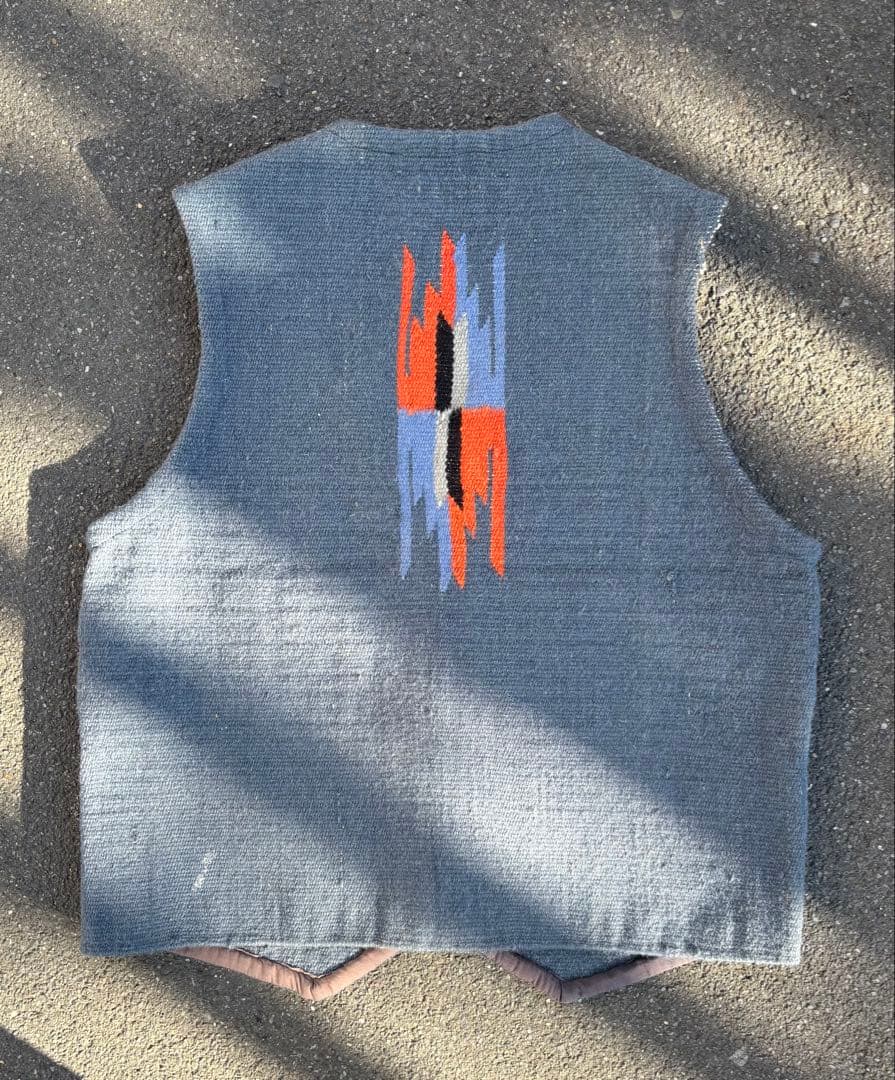 独*族様 30s チマヨベスト ヴィンテージ オルテガ CHIMAYO ORTE