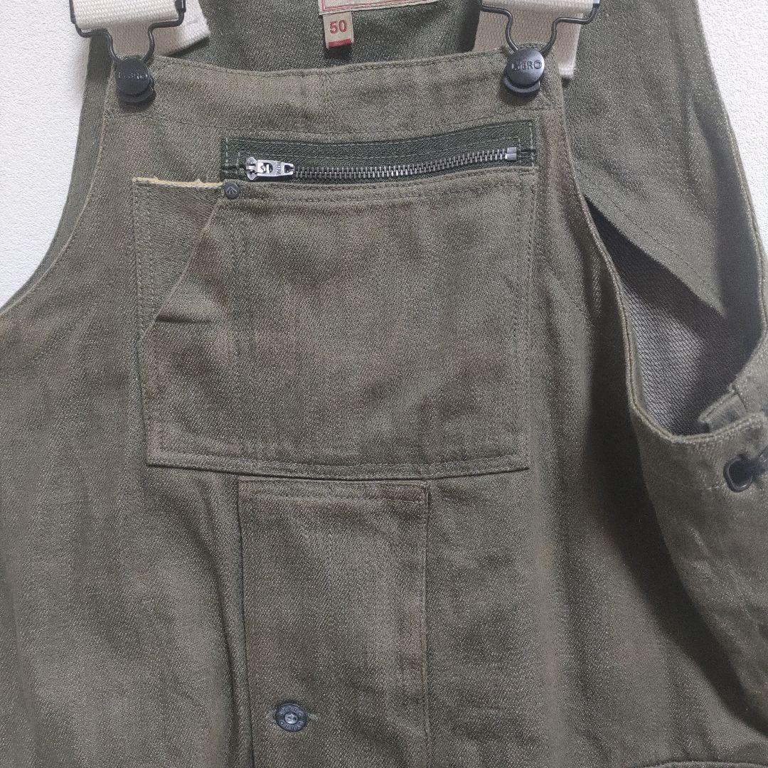 ナイジェルケーボン 50 ネイバルダンガリー オーバーオール