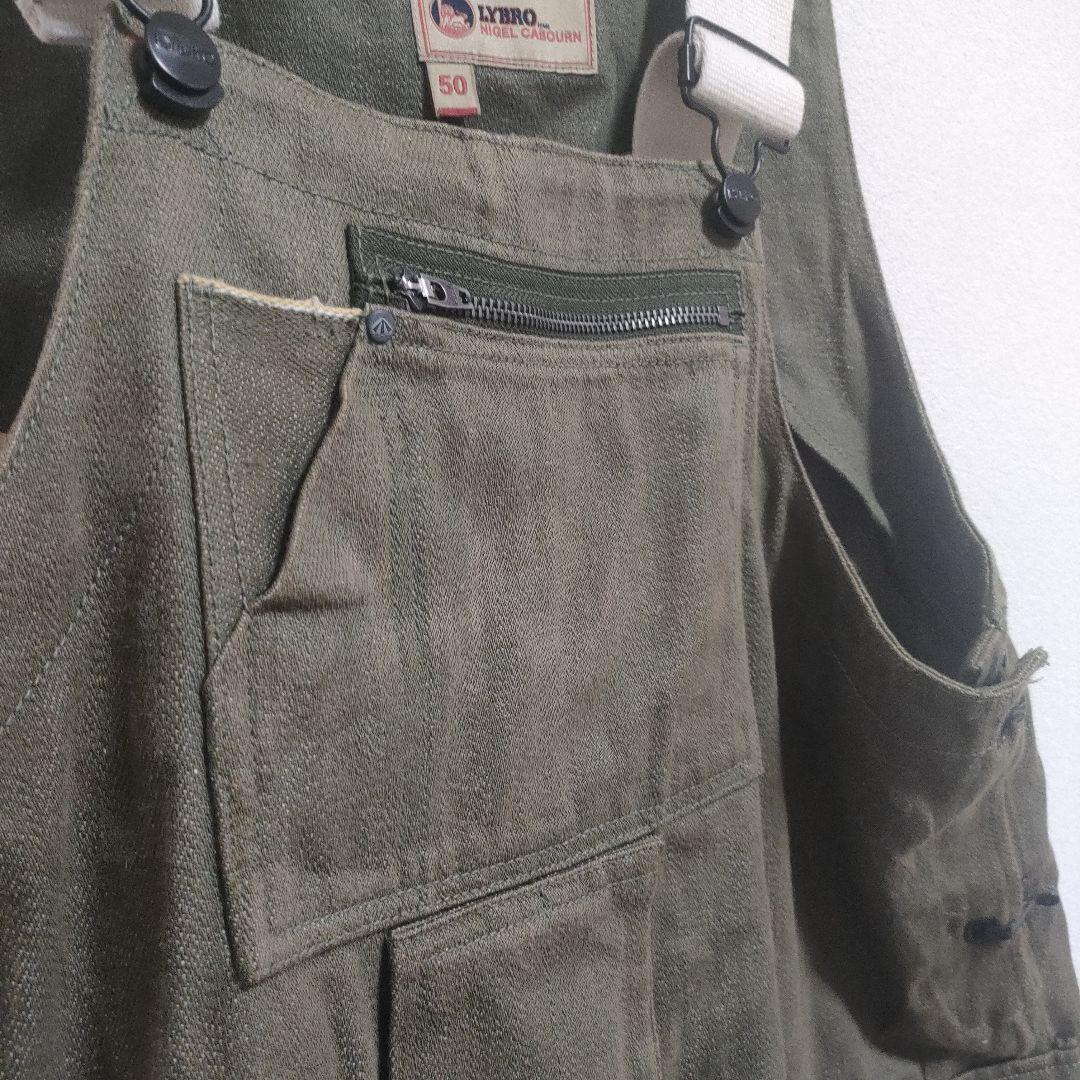 ナイジェルケーボン 50 ネイバルダンガリー オーバーオール