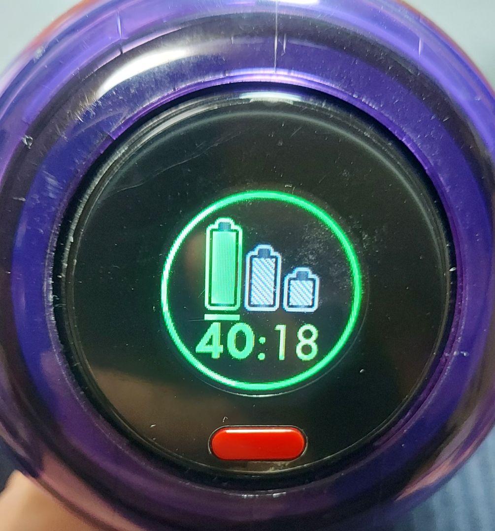Dyson Digital Slim Fluffy (SV18)バッテリー40分