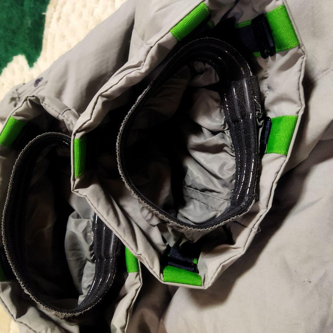 mont-bell　パウダーステップ　上下セット　スキー　スノボ　スノーウェア