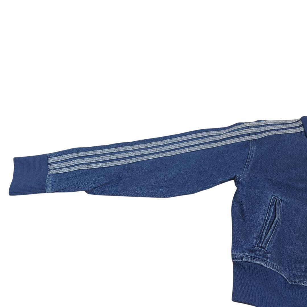 XS）アディダス アディカラー デニム トラックトップ オリジナルス レディース