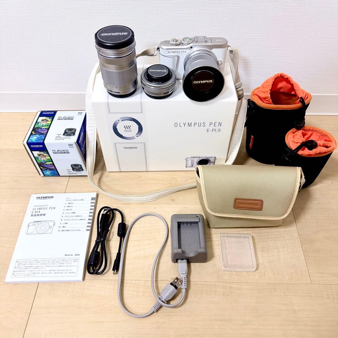 OLYMPUS PEN E-PL9 ダブルズームキット
