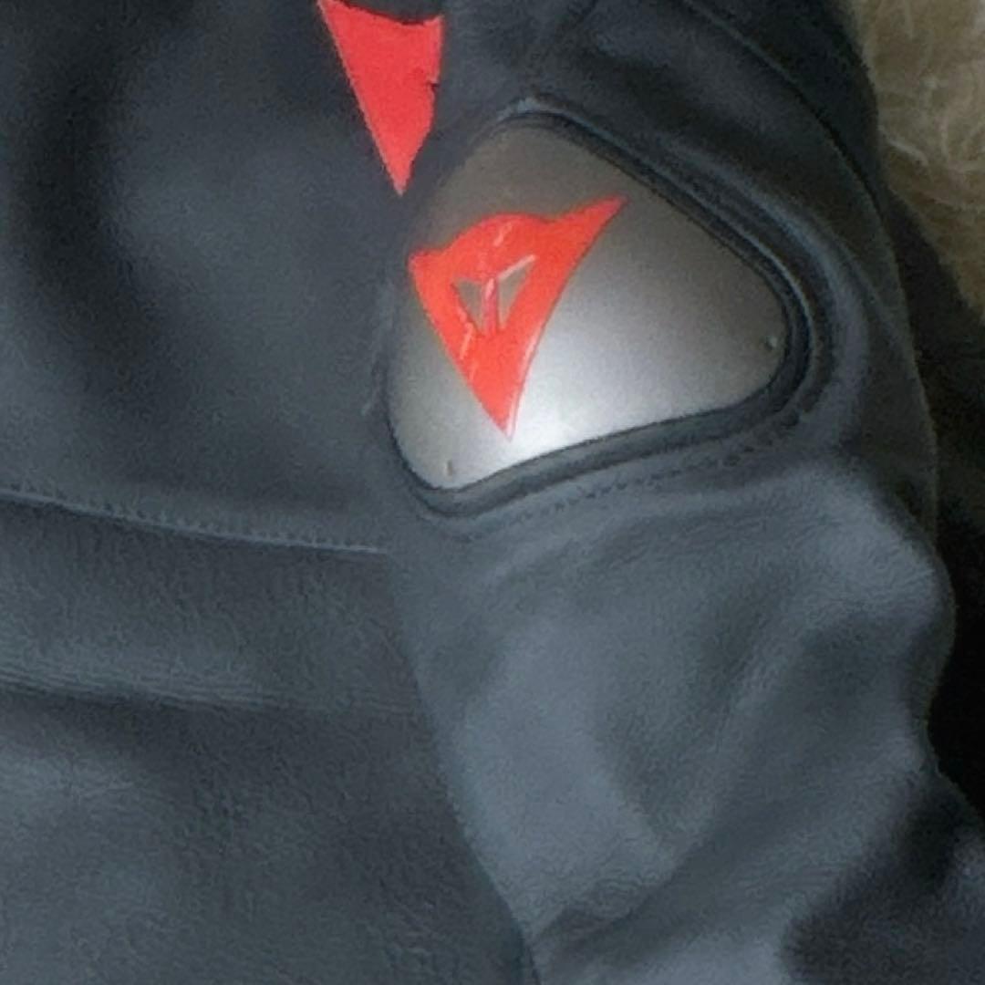 ダイネーゼ レザージャケット バイクウェア サイズ54 黒✖️赤