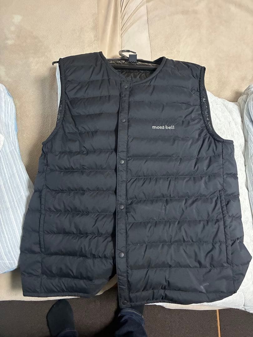 早いもの勝ち最終値下げmont-bell ブラック ダウンベスト