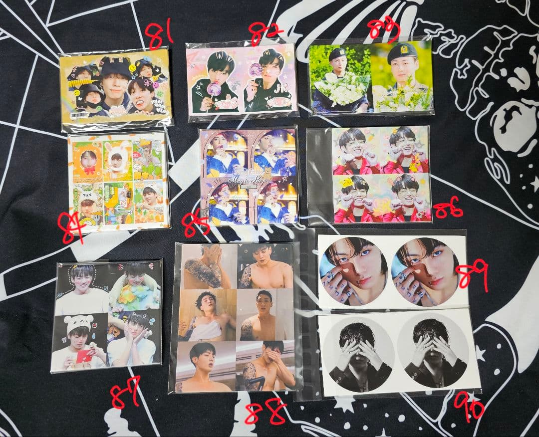 ステッカー グク ジョングク BTS 韓国製作者様 グッズ