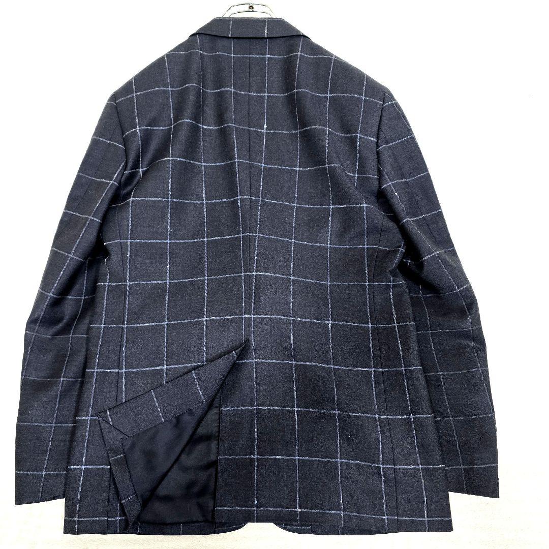 極美品 h'm tailored 3ピーススーツ マルゾット Super100