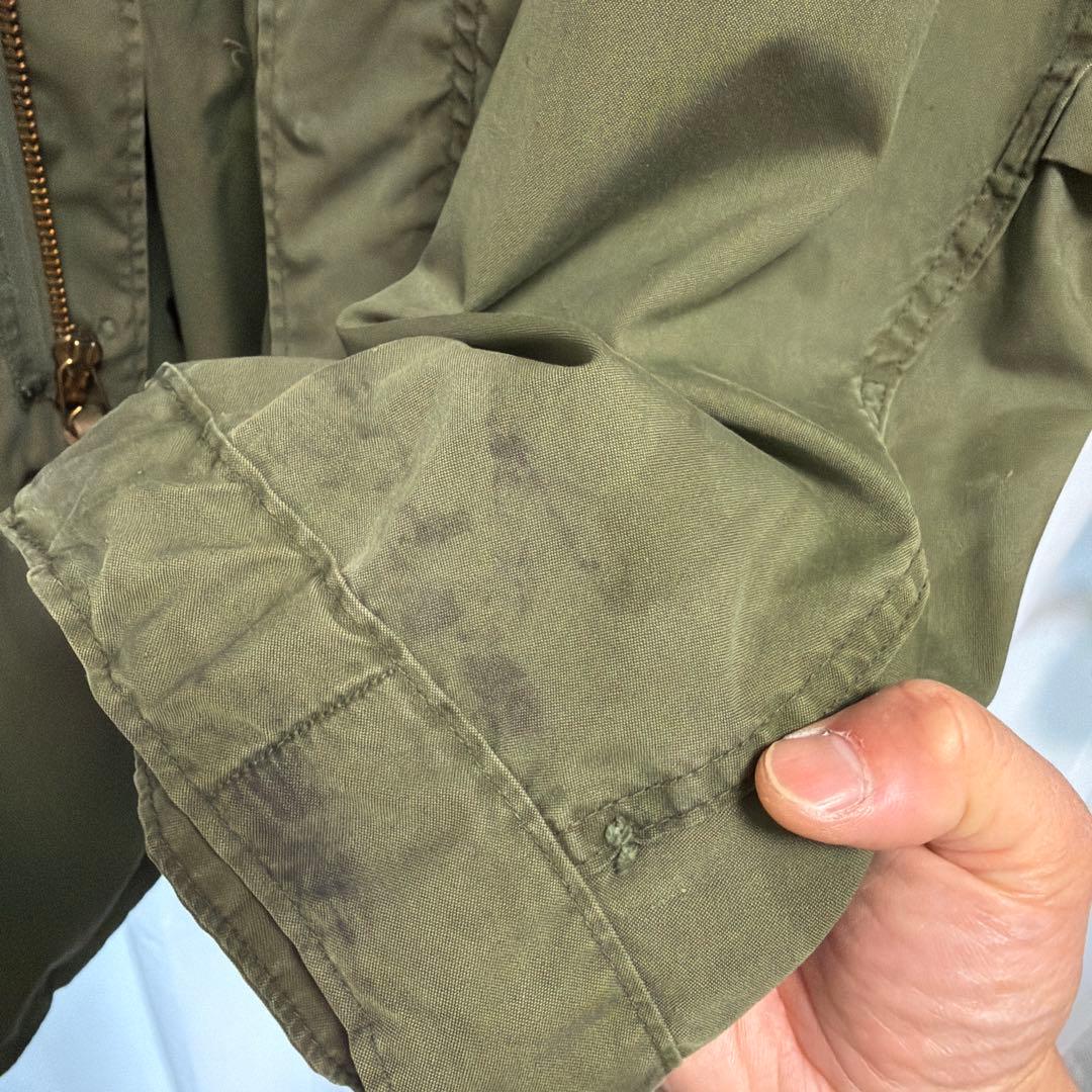 実物 放出品 m65 フィッシュテール m-65 希少サイズ S