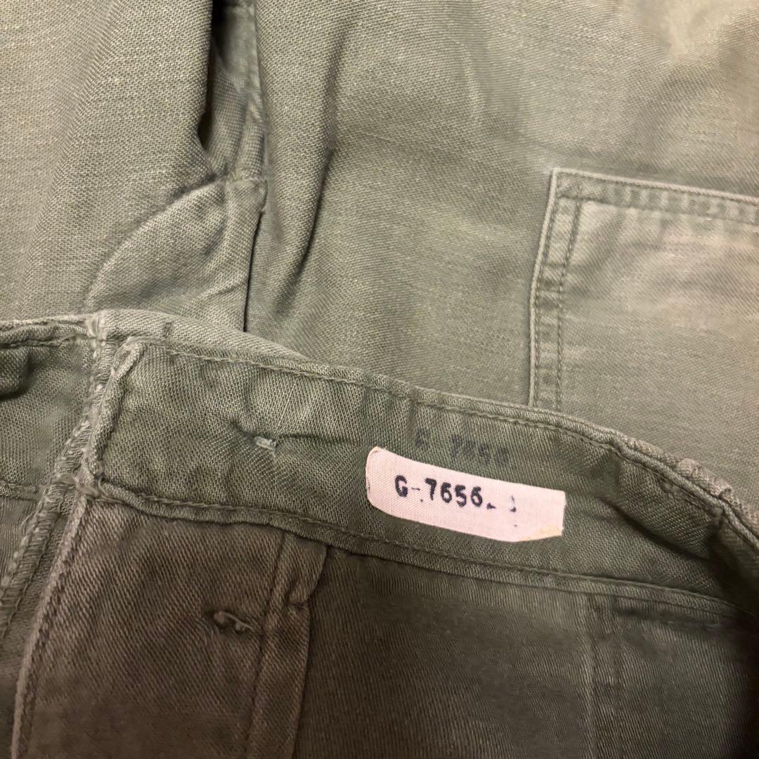 【雰囲気抜群】60's 70's vintage ベイカーパンツ　米軍