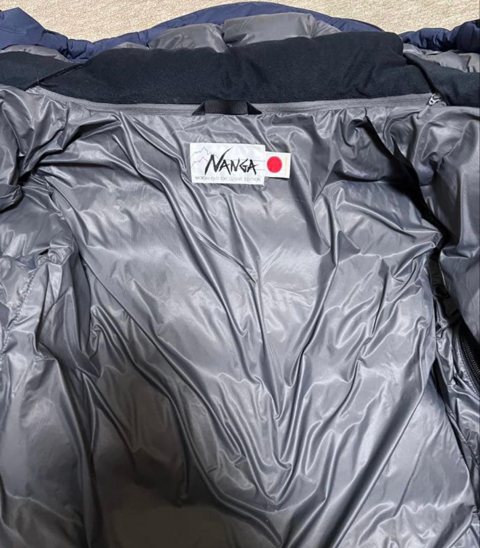 ナンガホワイトレーベル 最強ダウンジャケット type1 L ムーンロイド