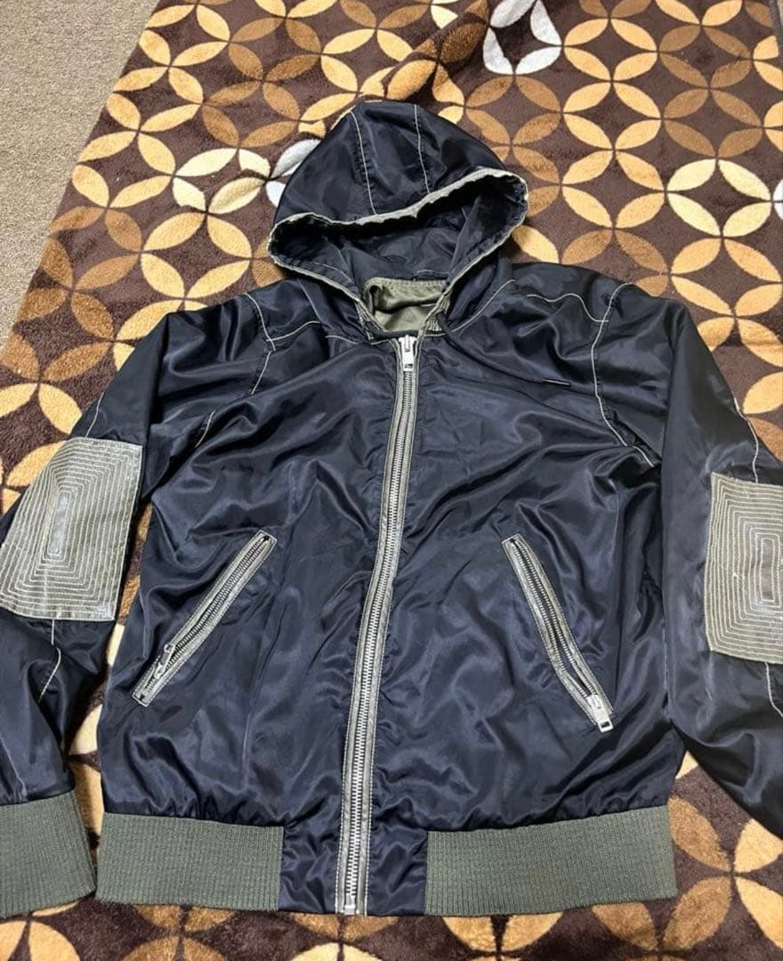 希少 DIESEL ナイロンパーカー archive y2k あおば 着用