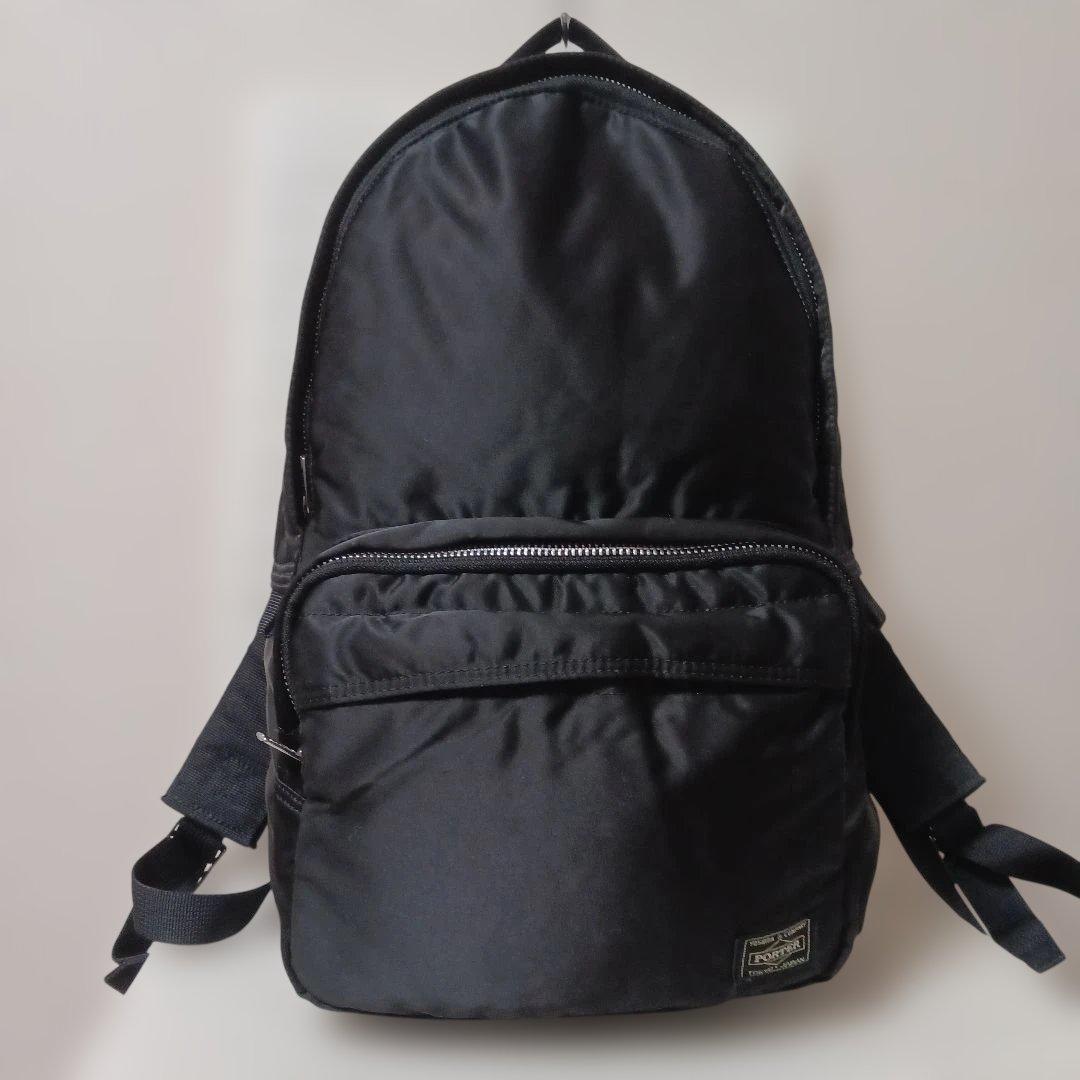 3025【極美品】PORTERタンカーリュック　ブラック