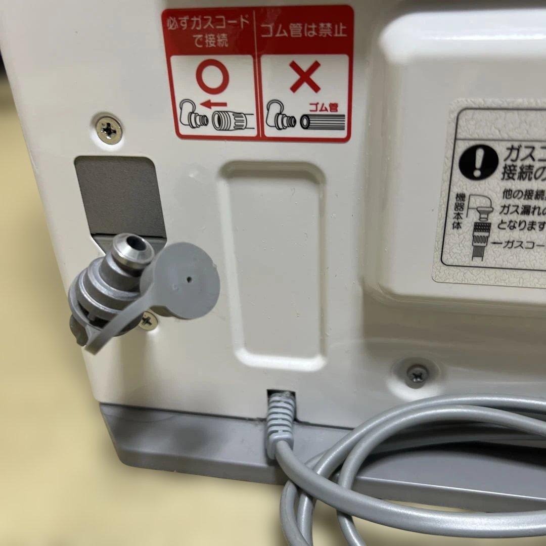 ガスファンヒーター　日本製ノーリツ　都市ガス 専用ホース付き