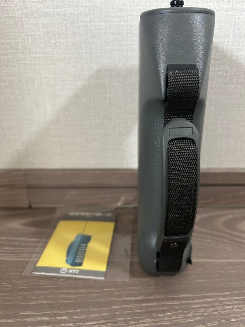 NTT グレー 携帯電話 本体昭和の携帯　レアレトロ 美品