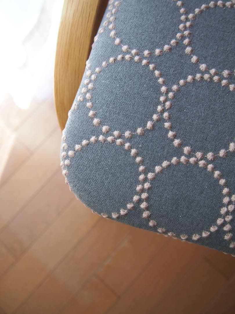 椿さん専用 ミナペルホネン 秋田木工 ハンドメイド 剣持スツールD タンバリン