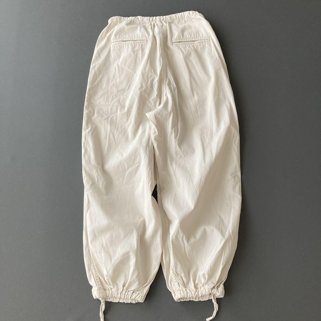 ティッカ　TICCA　パラシュートパンツ　カーゴパンツ　ジョガー　アイボリー