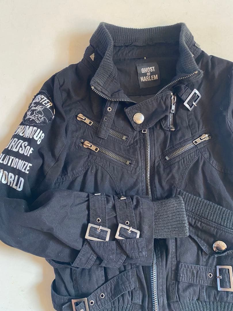 GHOST OF HARLEMゴーストオブハーレム パンク　スタッズ　ジャケット