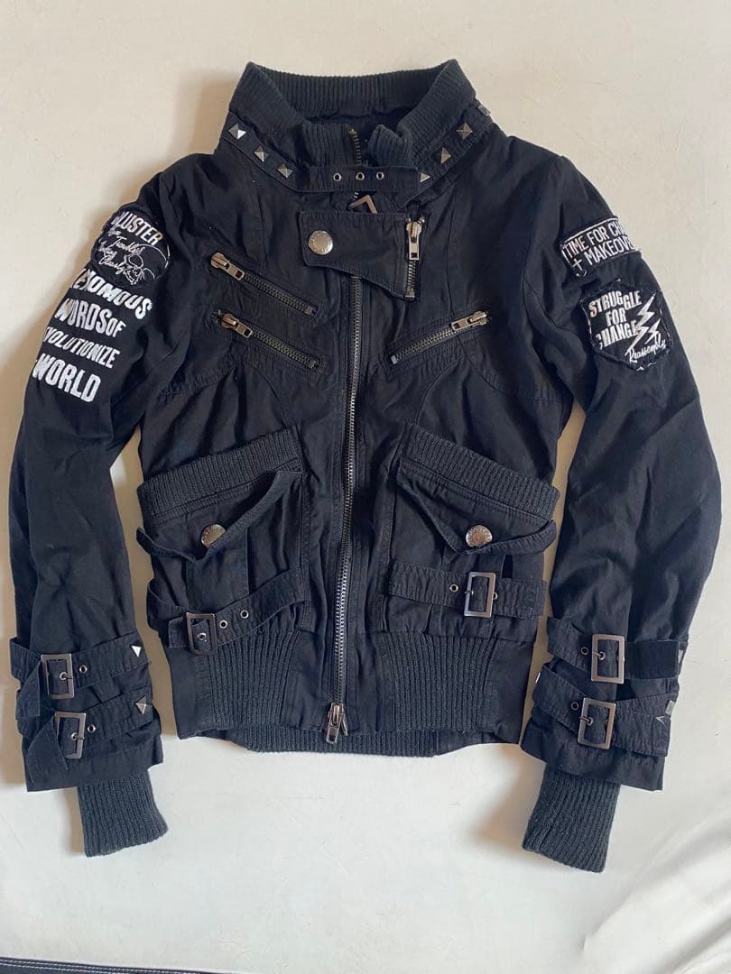 GHOST OF HARLEMゴーストオブハーレム パンク　スタッズ　ジャケット