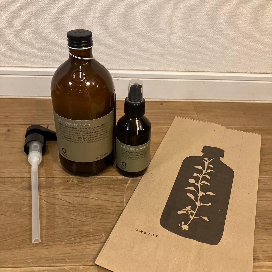 owayシルキングローヘアバス&セラム