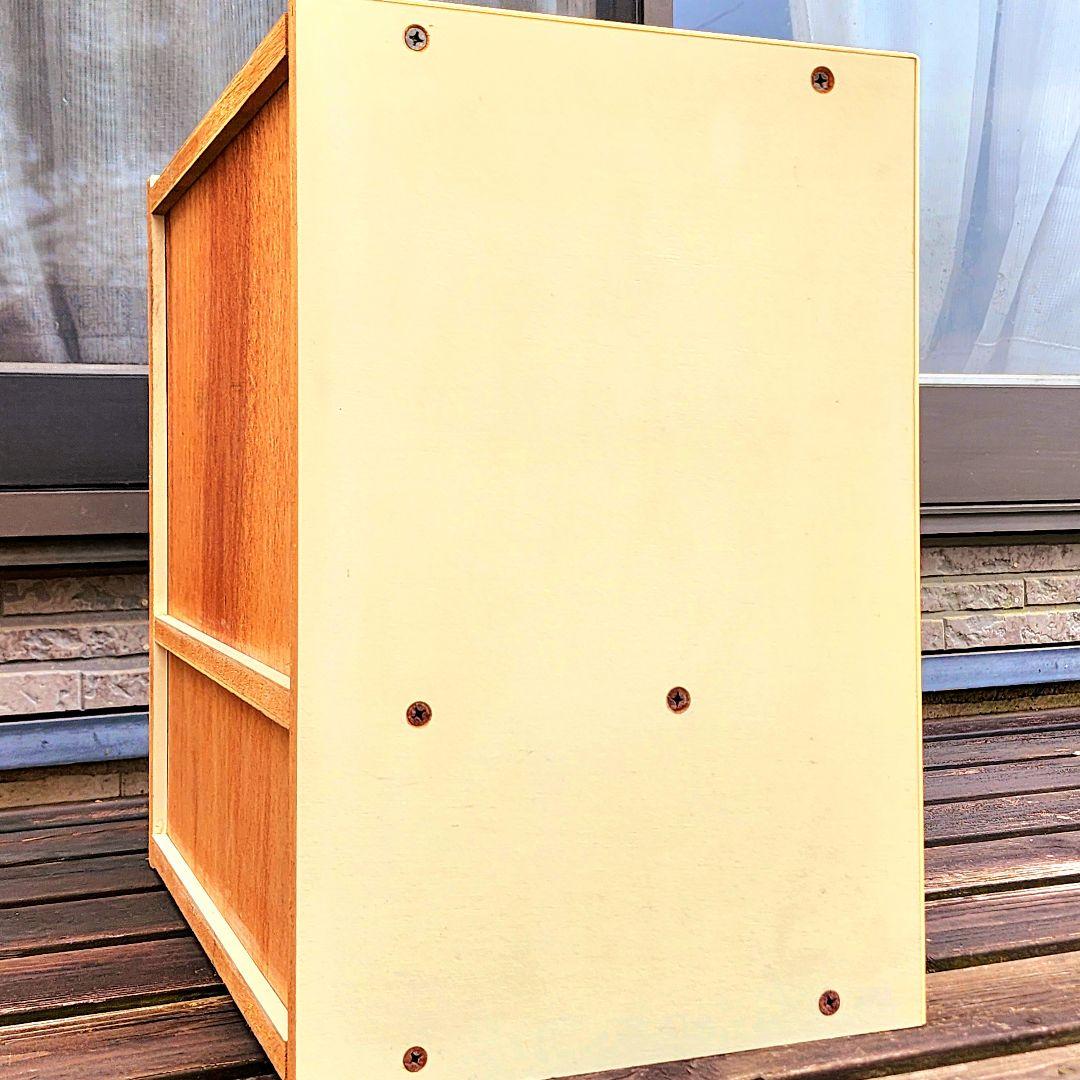 【昭和レトロ】レトロポップ/飾り棚_ショーケース(オレンジ)