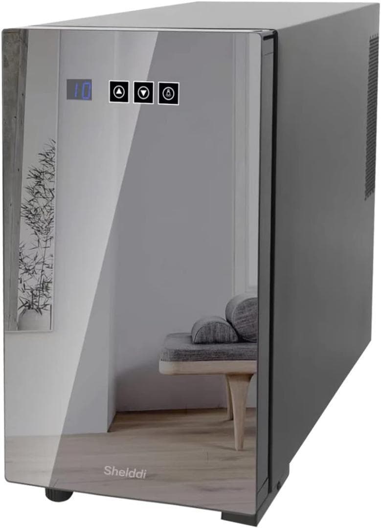 大特価 小型冷蔵庫23L 静音 おしゃれ 1ドア ペルチェ式 温度設定5-18℃