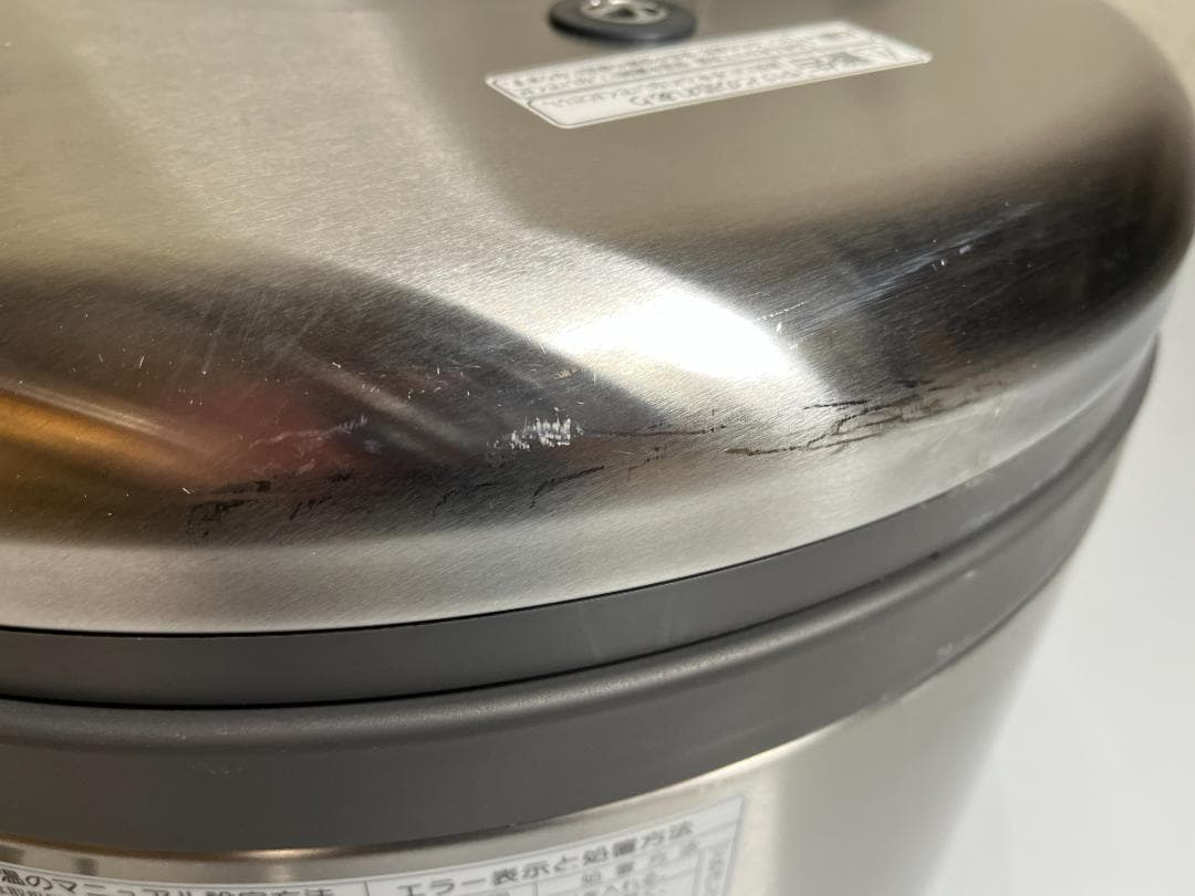 【動作OK】ZOJIRUSHI 業務用IH炊飯ジャー NH-GD36-XA