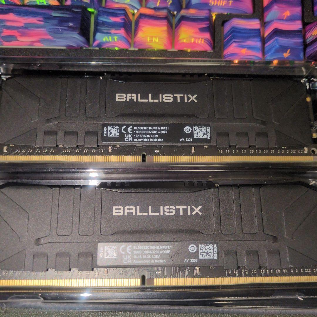 crucial Ballistix DDR4-3200 16GB×2