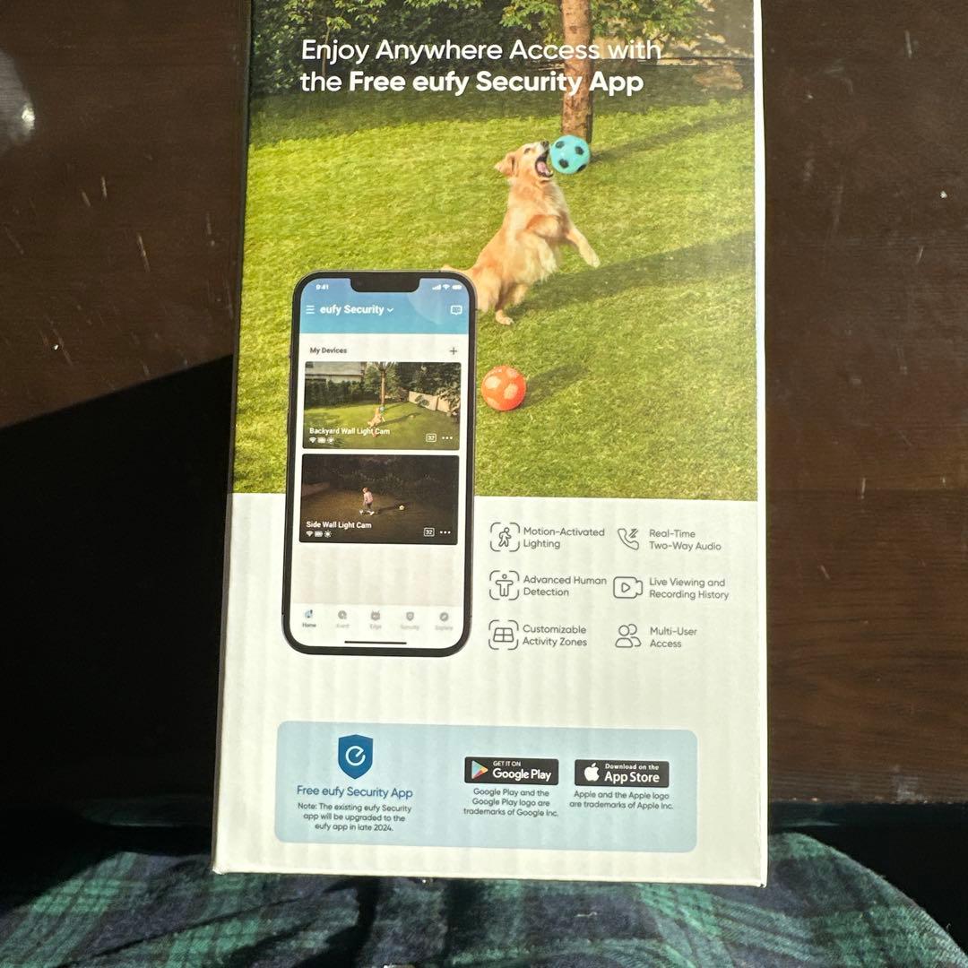 防犯カメラeufy Security Solar Wall Light Cam