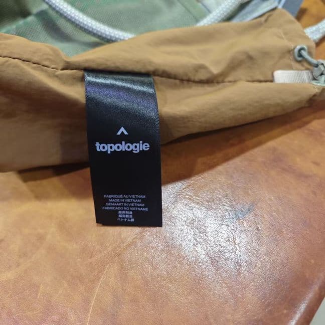 Topologie トポロジー トートバッグ リバーシブル 両面使用