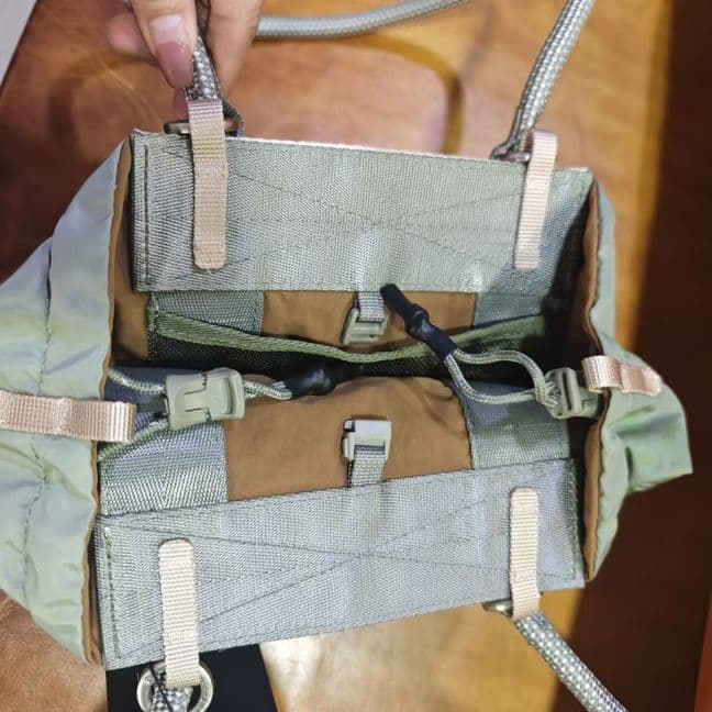 Topologie トポロジー トートバッグ リバーシブル 両面使用