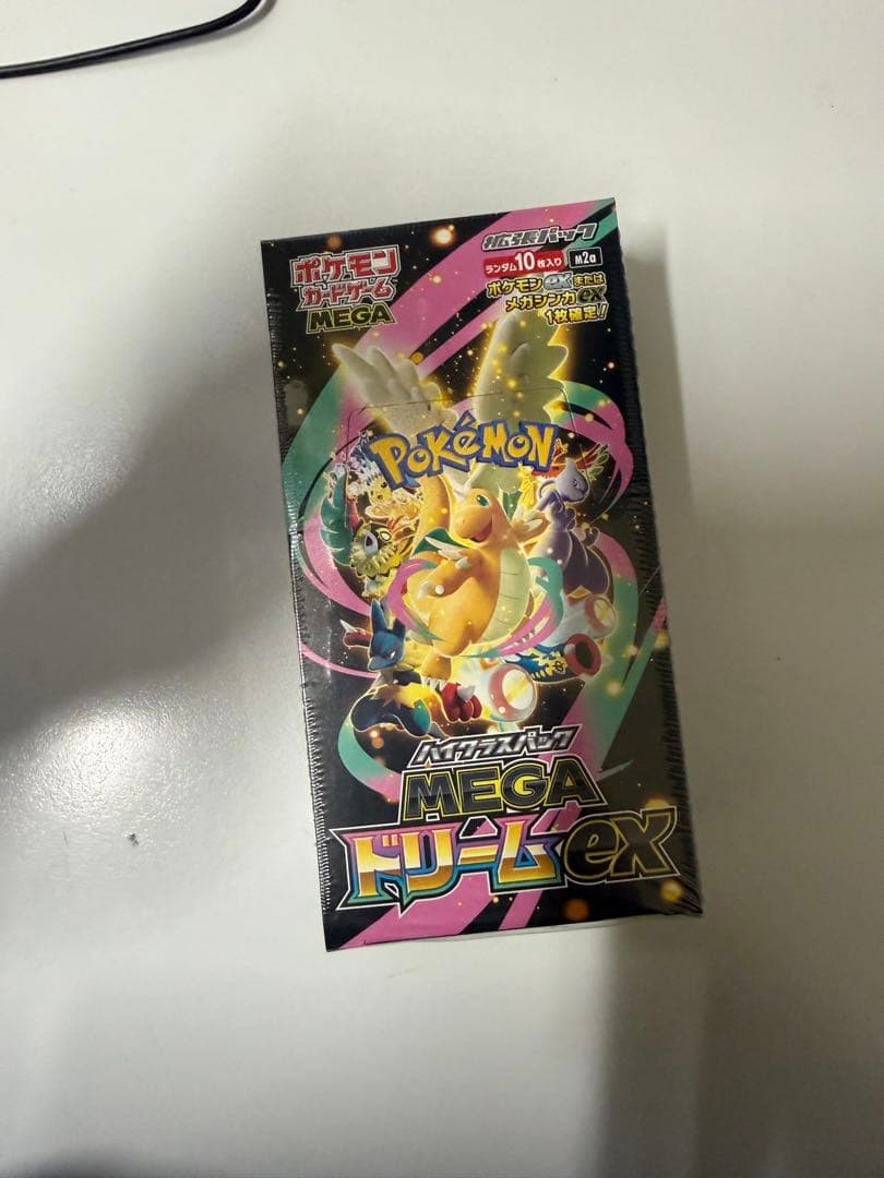 ポケモンカードゲーム MEGA ドリームEXシュリンク未開封品