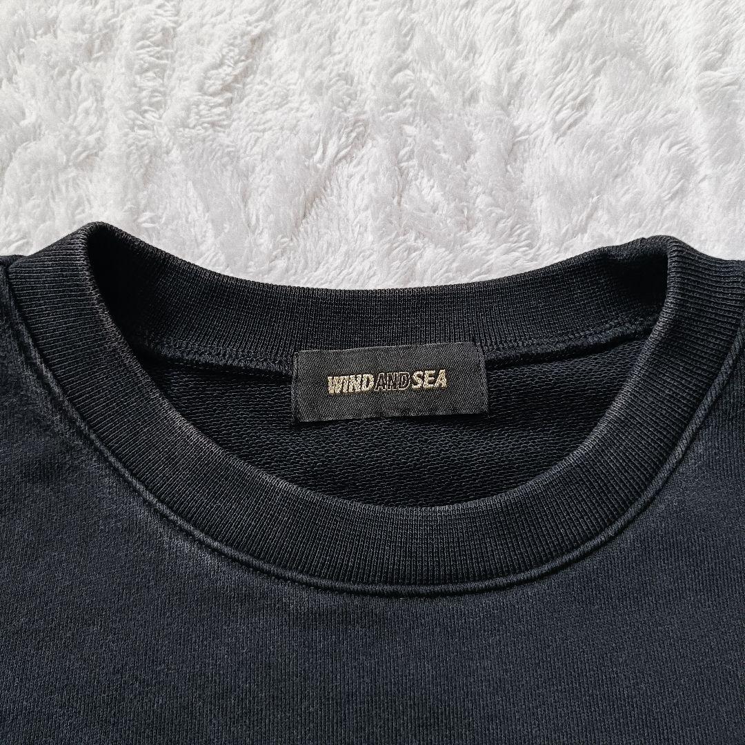 WIND AND SEA トレーナー スウェット ブラック M