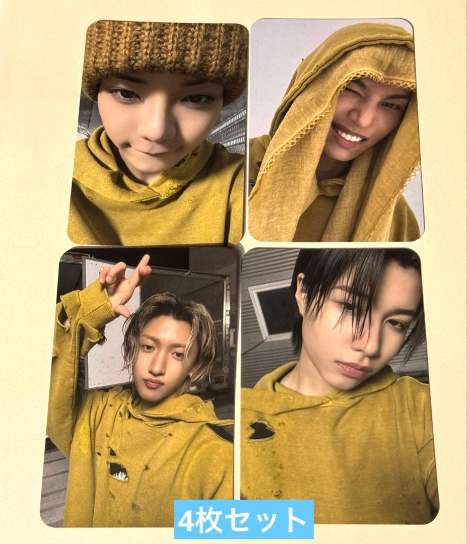 LNGSHOT 1st サノク 事前収録限定 トレカ 4枚セット B