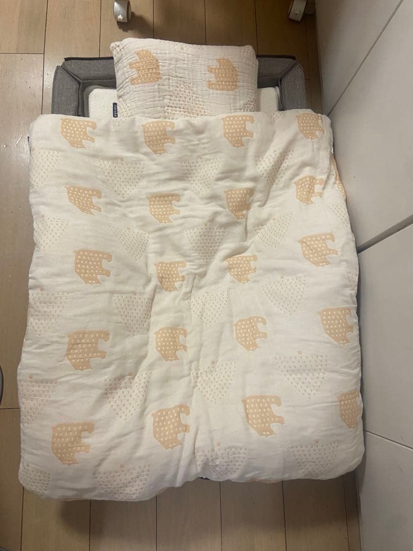 ファルスカコンパクトベッドFree/メランジブラウン