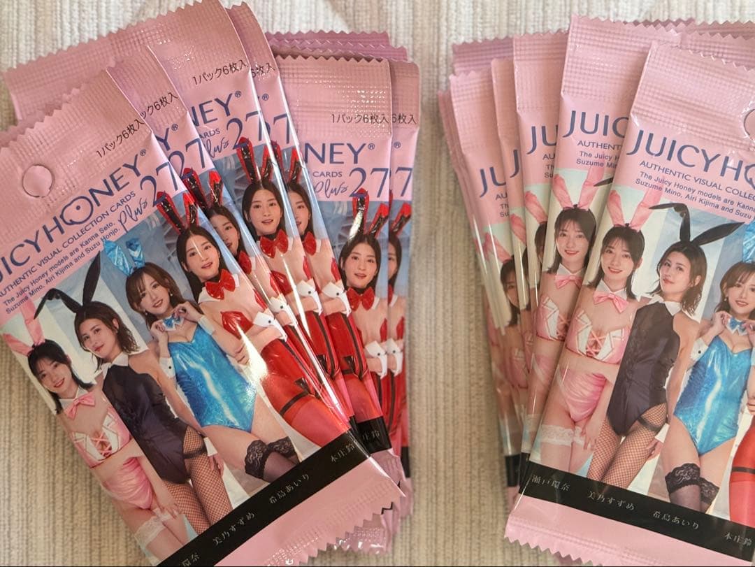 未開封16パック　ジューシーハニーplus27 箱付き　レアカード1枚