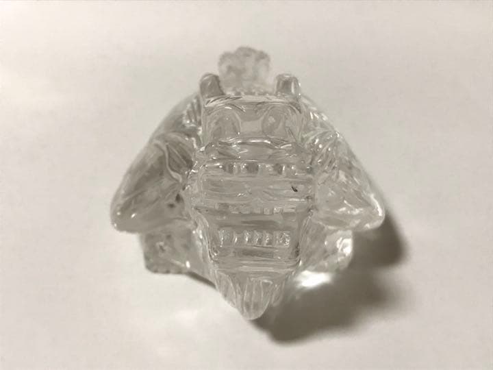 龍亀（ロングイ）水晶 置物 クリアクォーツ パワーストーン 天然石 財運アップ