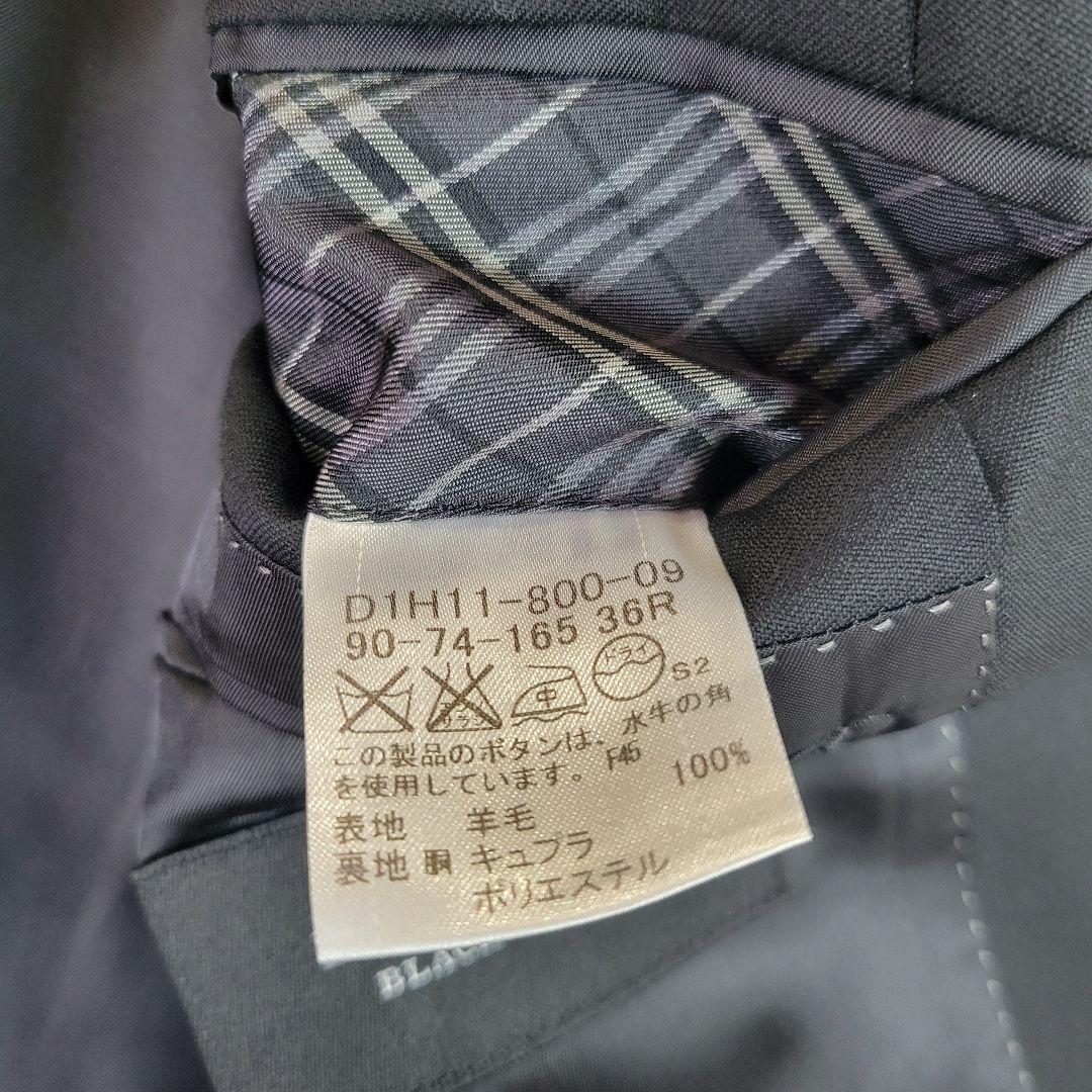 BURBERRY BLACK LABEL スーツセットアップ ブラック 36R