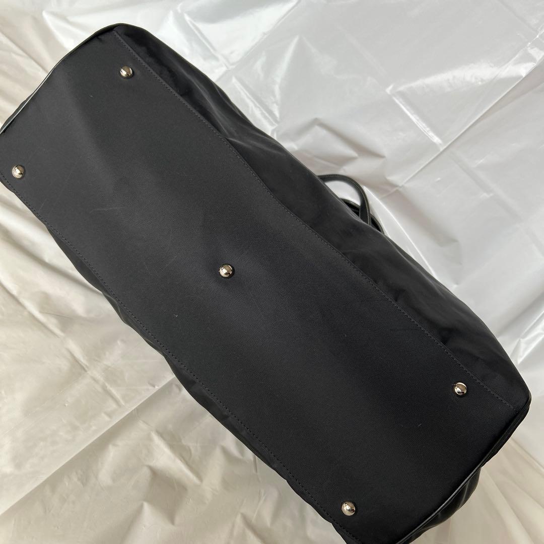 アニエスベー ボストンバッグ 旅行用 トートバッグ　鍵付き 黒　2way 美品