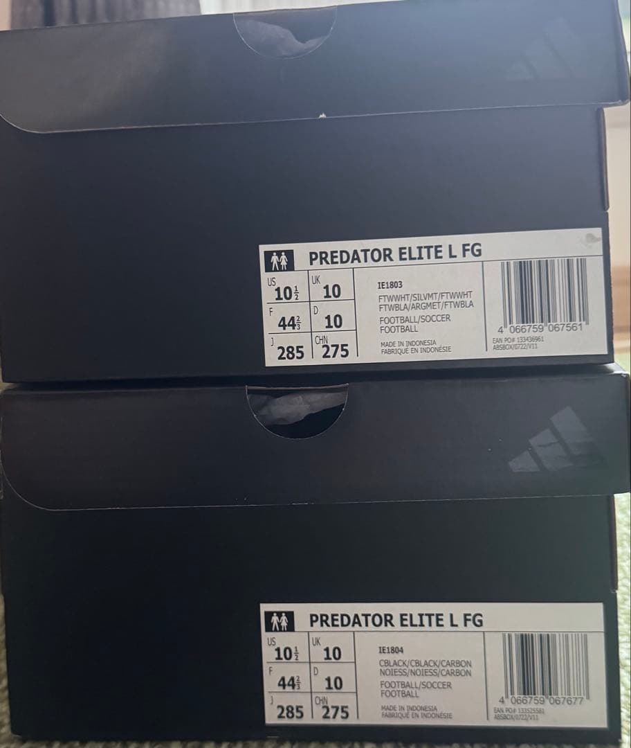 プレデター エリート FG 28.5cm 2足セット