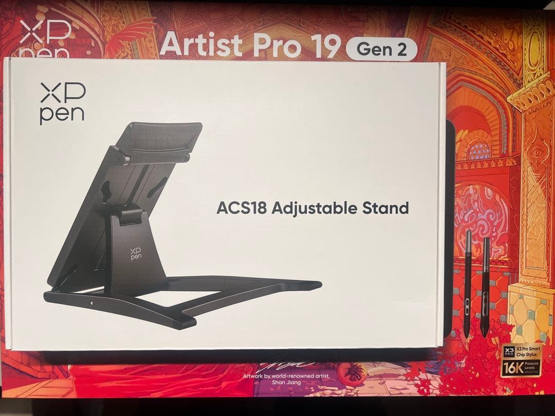 XPPen Artist Pro 19 (Gen2) ＋ACS18+替え芯