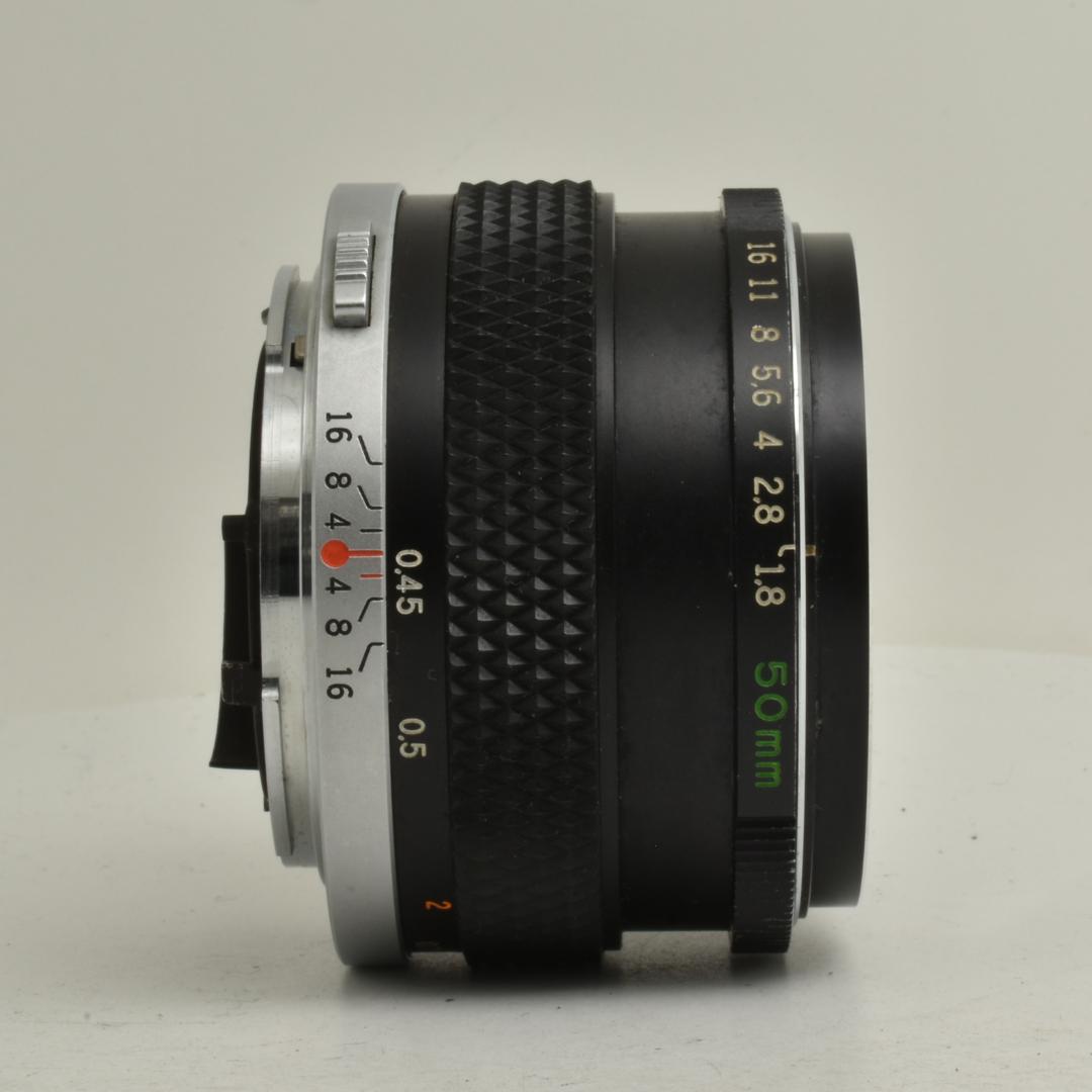 整備済 完動 Olympus OM-1 MD 50mm F1.8 露出計OK