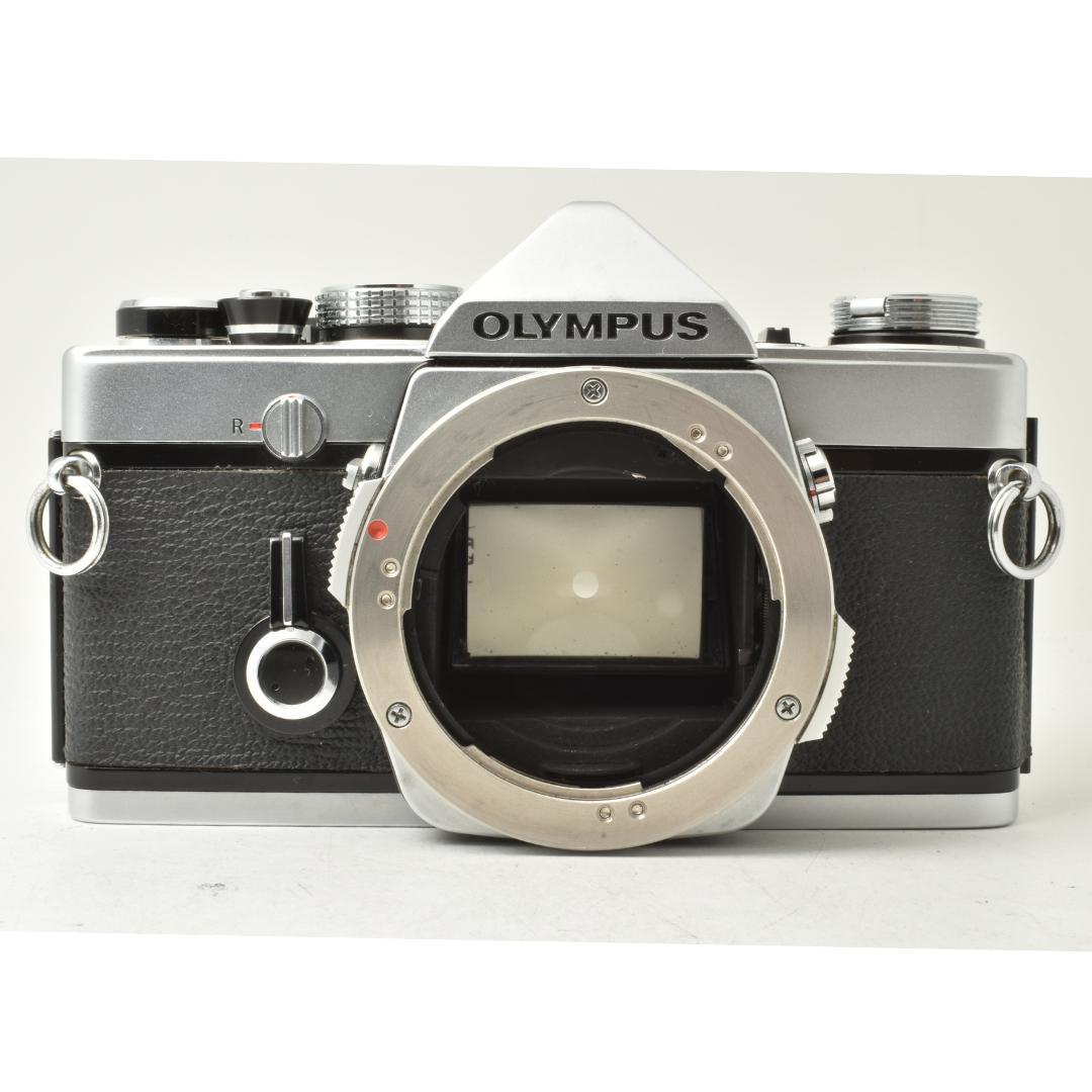 整備済 完動 Olympus OM-1 MD 50mm F1.8 露出計OK