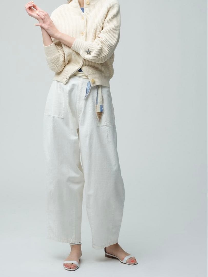 RHC Wide Military Pants ホワイト Sサイズ