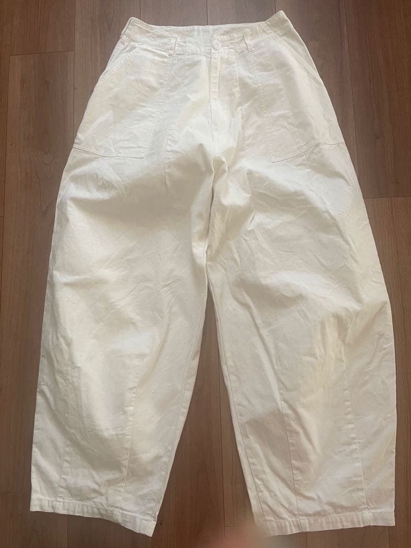RHC Wide Military Pants ホワイト Sサイズ