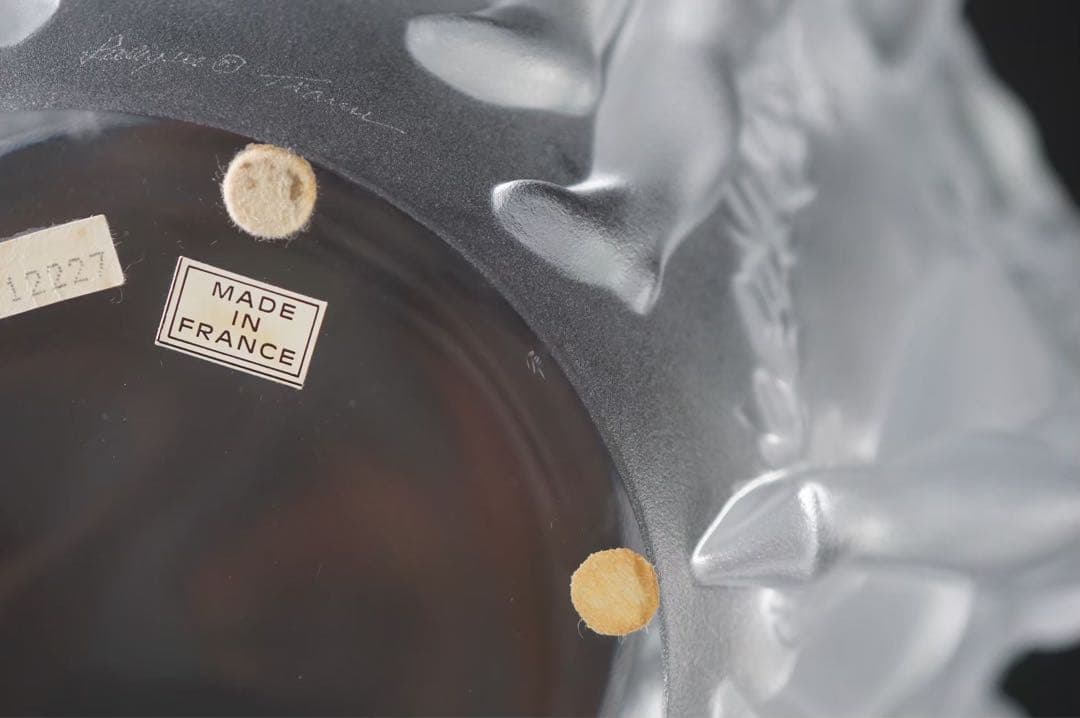 ルネ・ラリック「リュクサンブール」 花瓶 元箱あり R.LALIQUE