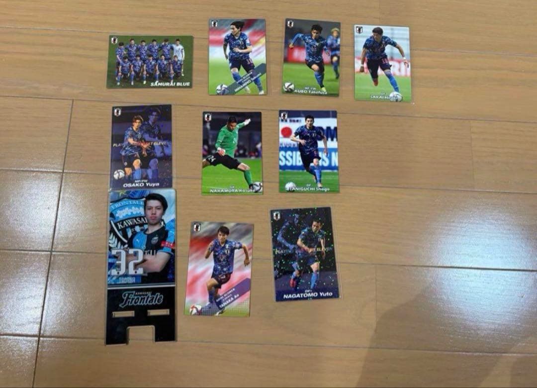 ま*る様 本日限定価日本代表 オーセンティックユニフォーム田中碧 タオルマフラー