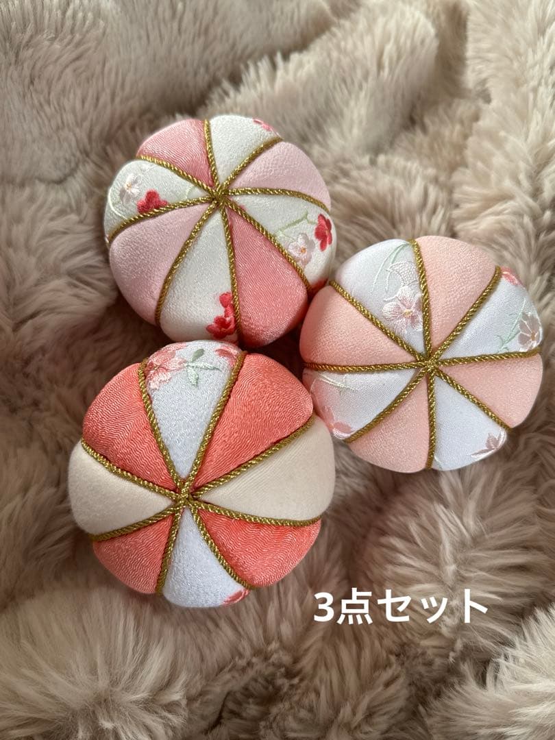 刺繍手毬10cm点セット