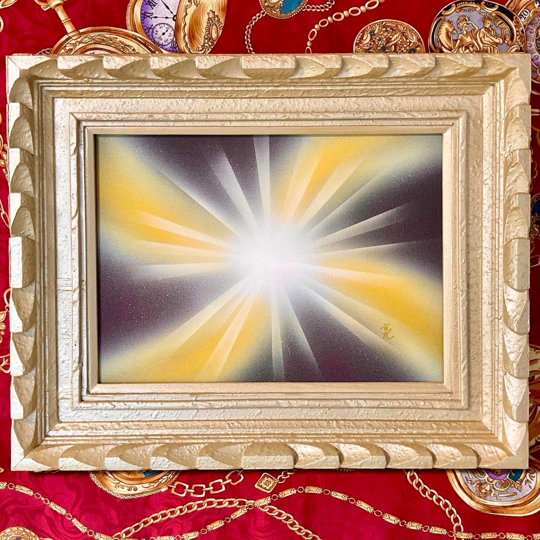 【風水絵画・宇宙銀行】金運アップアファメーション瞑想運気開放 開運エナジーアート